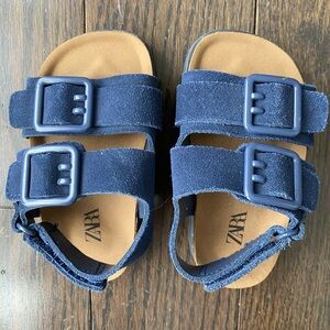 NWOT Zara baby leather sandals
